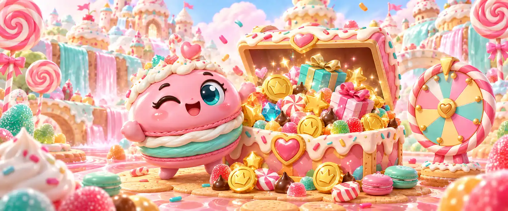 Sweetsino Casino Bonusbereich mit digitalen Prämien