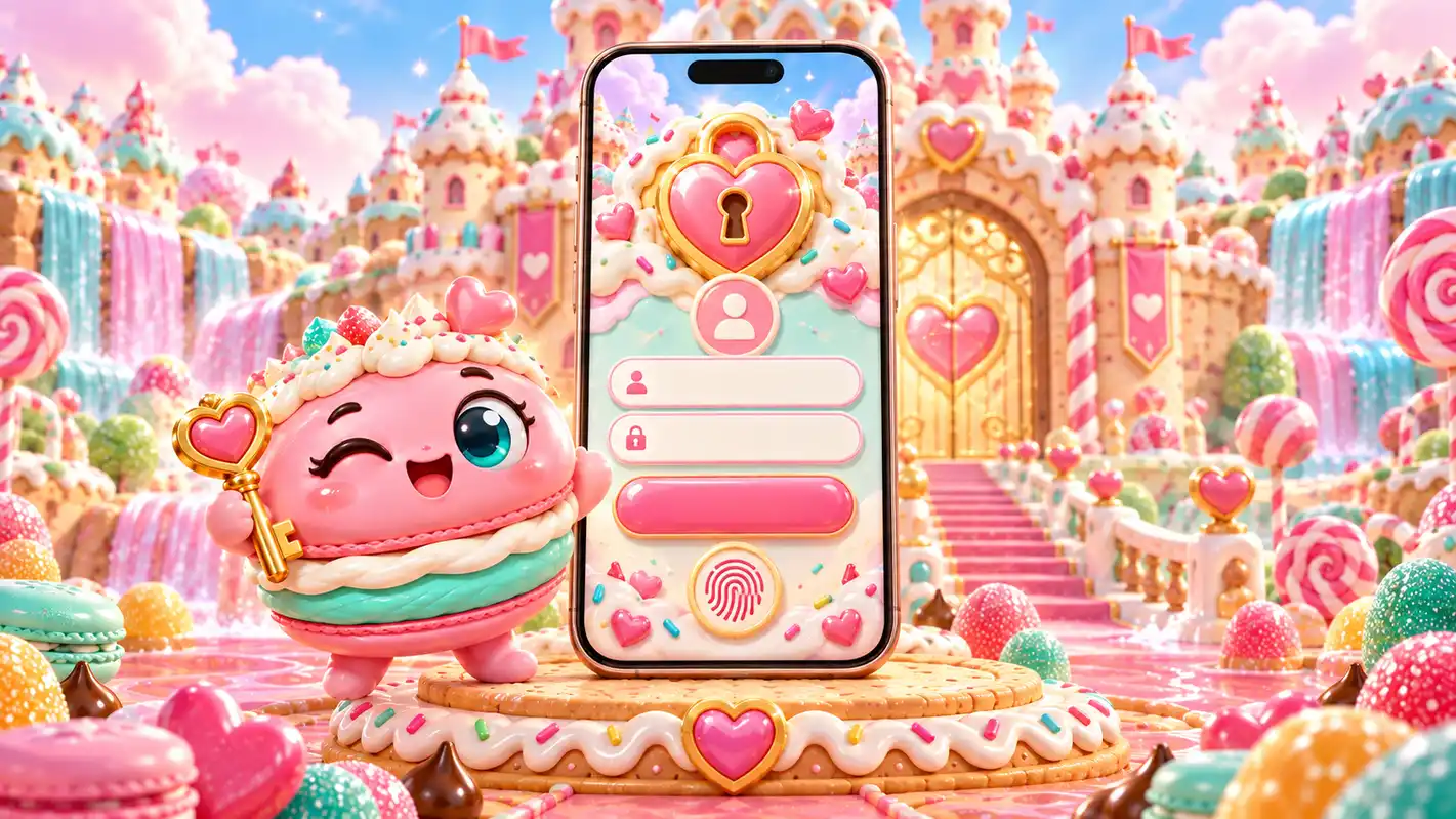 Sicherer Sweetsino Casino Login auf einem mobilen Gerät